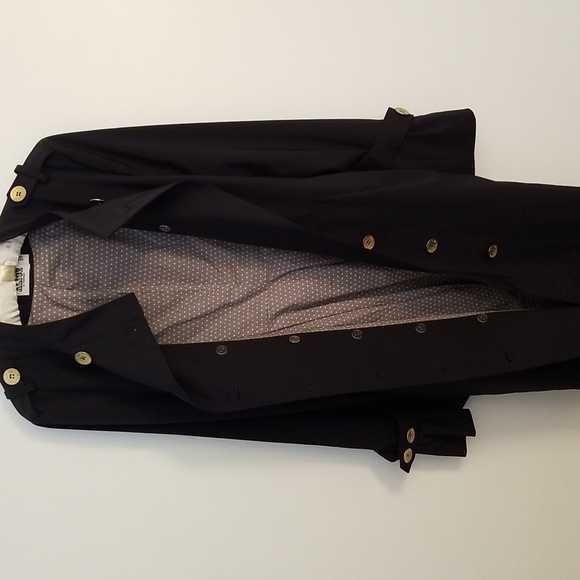 ALICE BY TEMPERLEY NAVY TRENCHCOAT - Picture 8 of 11